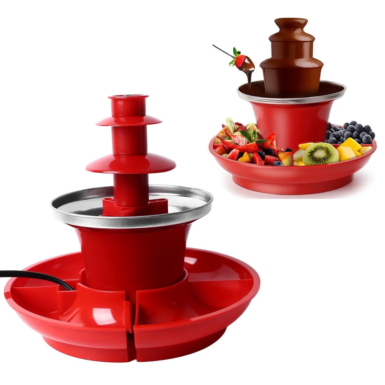 Electric Chocolate Melting Fountain - Wholesalus