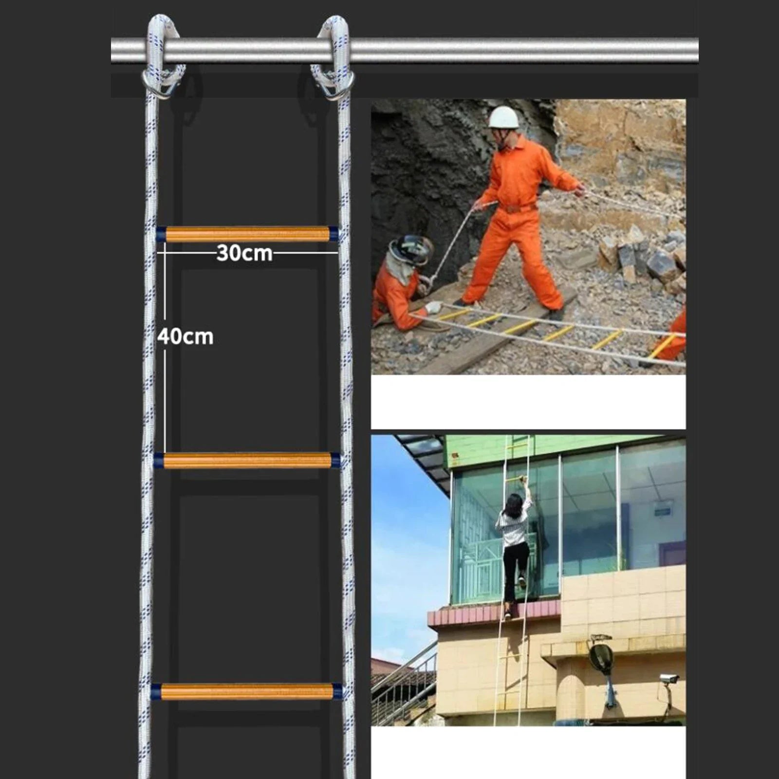 Emergency Ladder Rope - Wholesalus