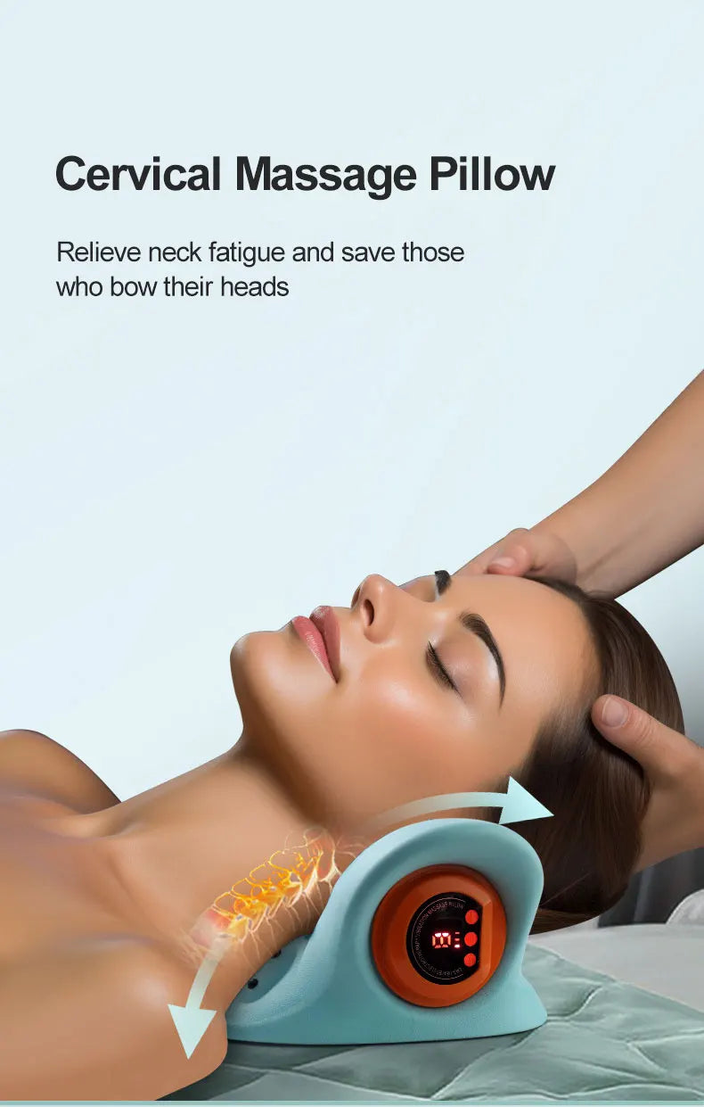 EMS Cervical Spine Massage Pillow - Wholesalus