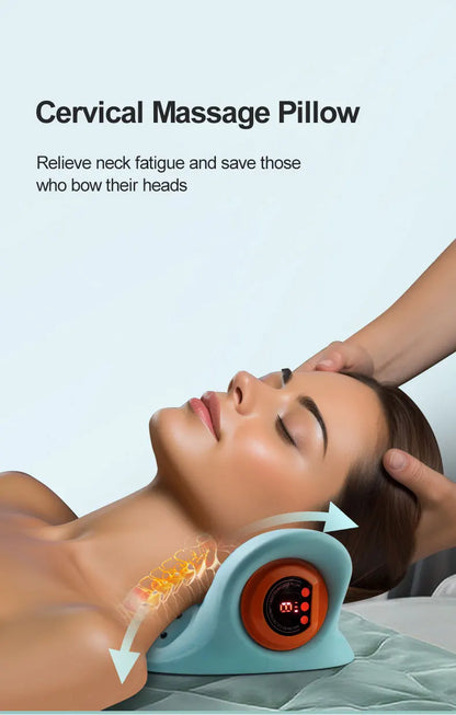 EMS Cervical Spine Massage Pillow - Wholesalus