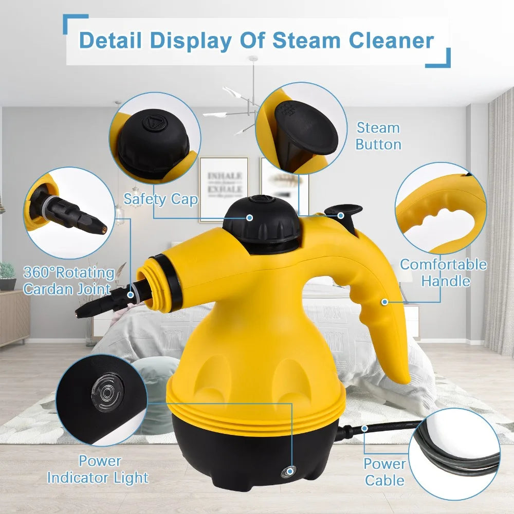 Hand-held High Temperature Steam Cleaner - Wholesalus
