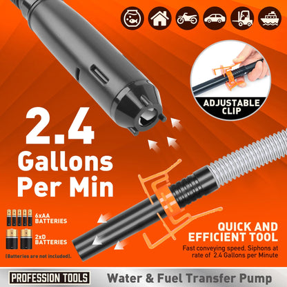 Handheld Electric Fuel Transfer Pump - Wholesalus
