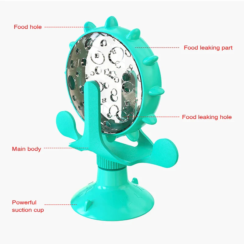 Interactive Pet Food Dispenser Toy - Wholesalus