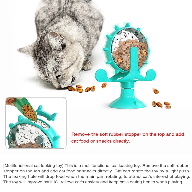 Interactive Pet Food Dispenser Toy - Wholesalus
