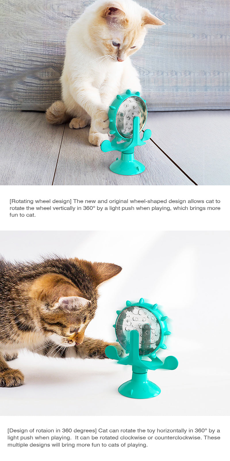 Interactive Pet Food Dispenser Toy - Wholesalus