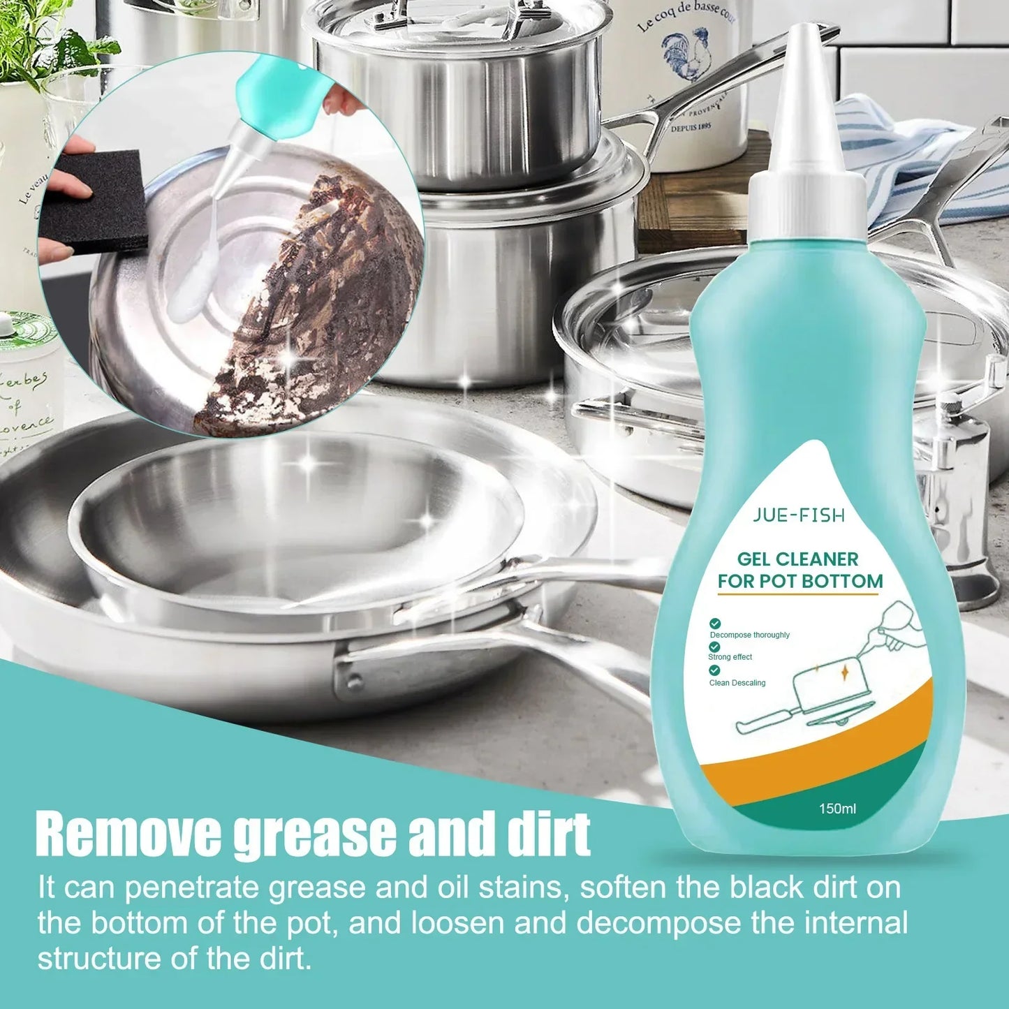 Kitchen Rust Remover Gel - Wholesalus
