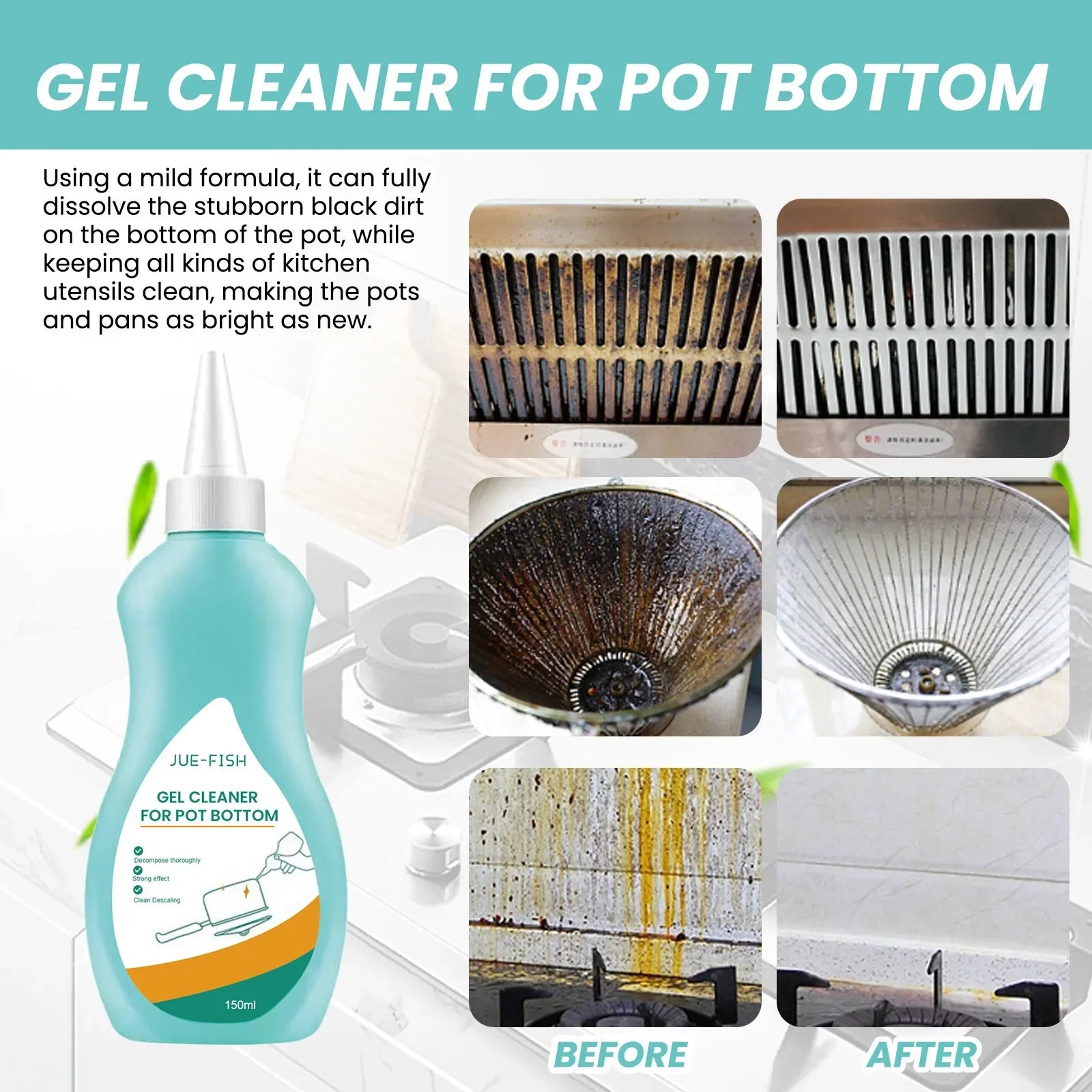 Kitchen Rust Remover Gel - Wholesalus