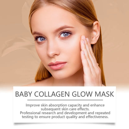 Korean Glass Skin Collagen Glow Mask - Wholesalus