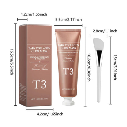 Korean Glass Skin Collagen Glow Mask - Wholesalus
