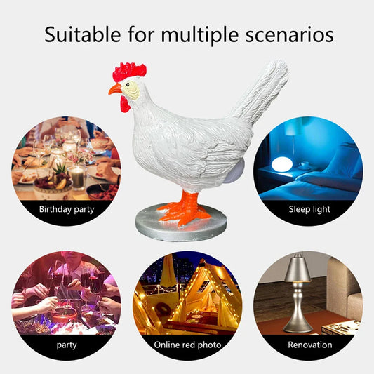 LED Decor Chicken Egg Lamp - Wholesalus