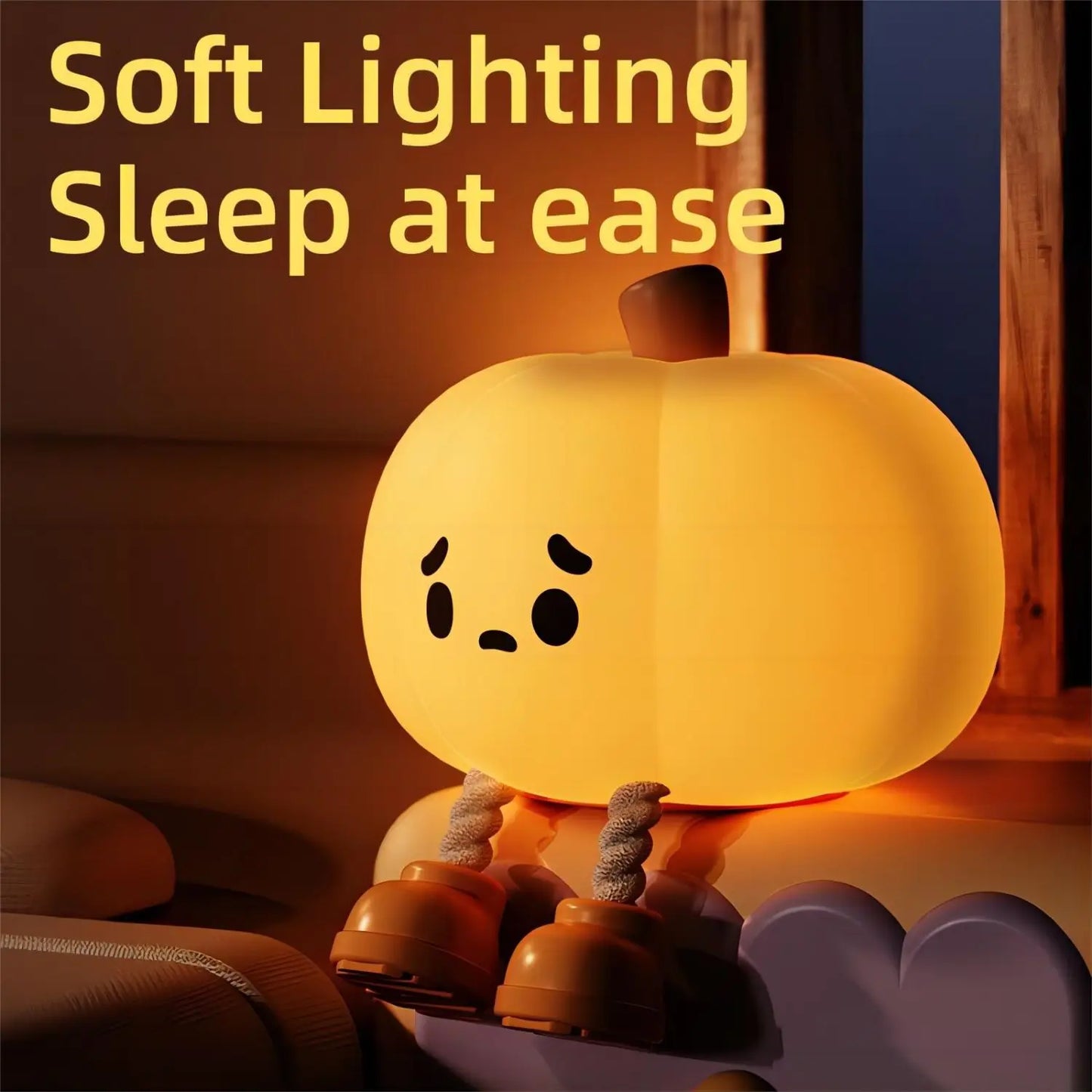 Little Pumpkin Touch Sensor LED Lamp - Wholesalus