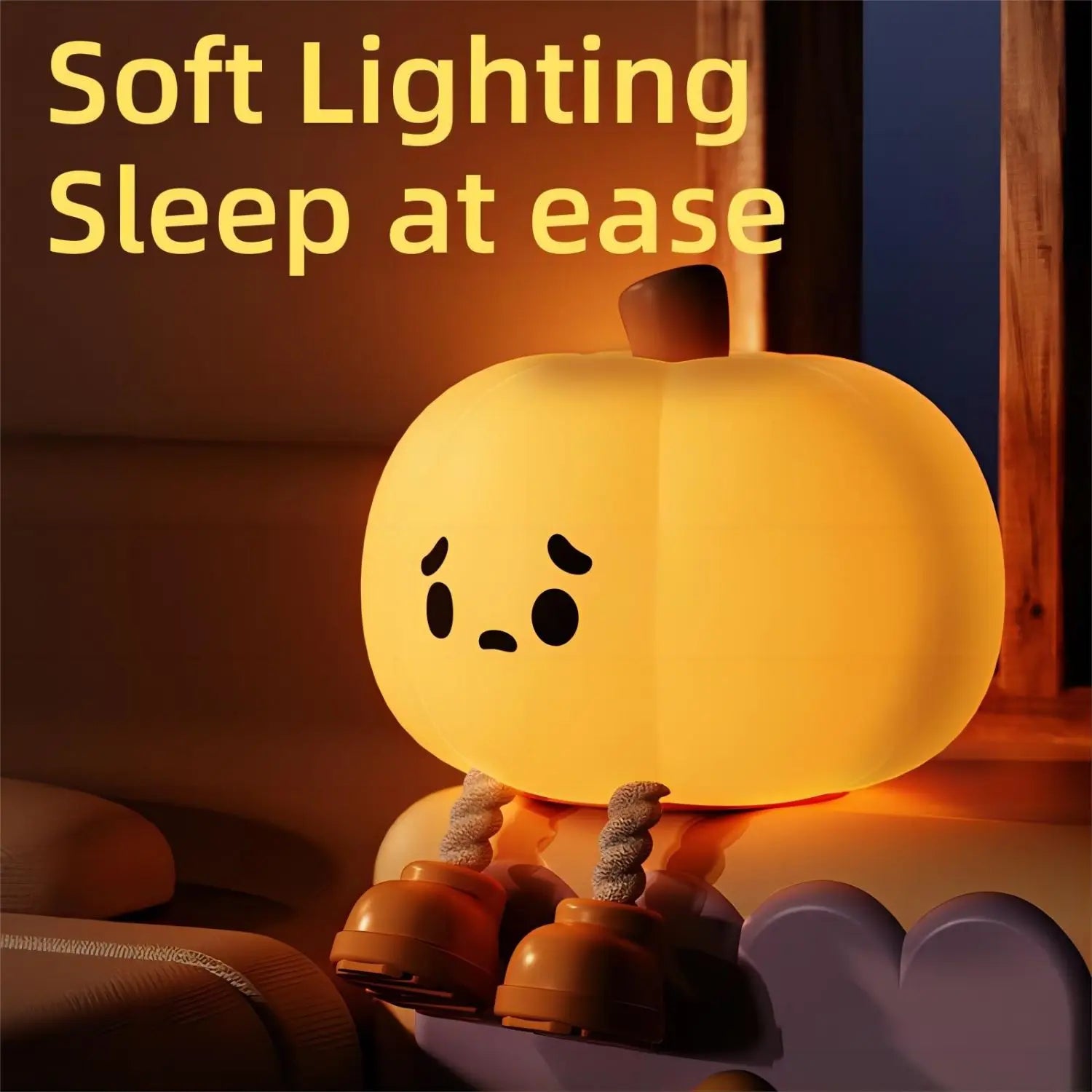Little Pumpkin Touch Sensor LED Lamp - Wholesalus