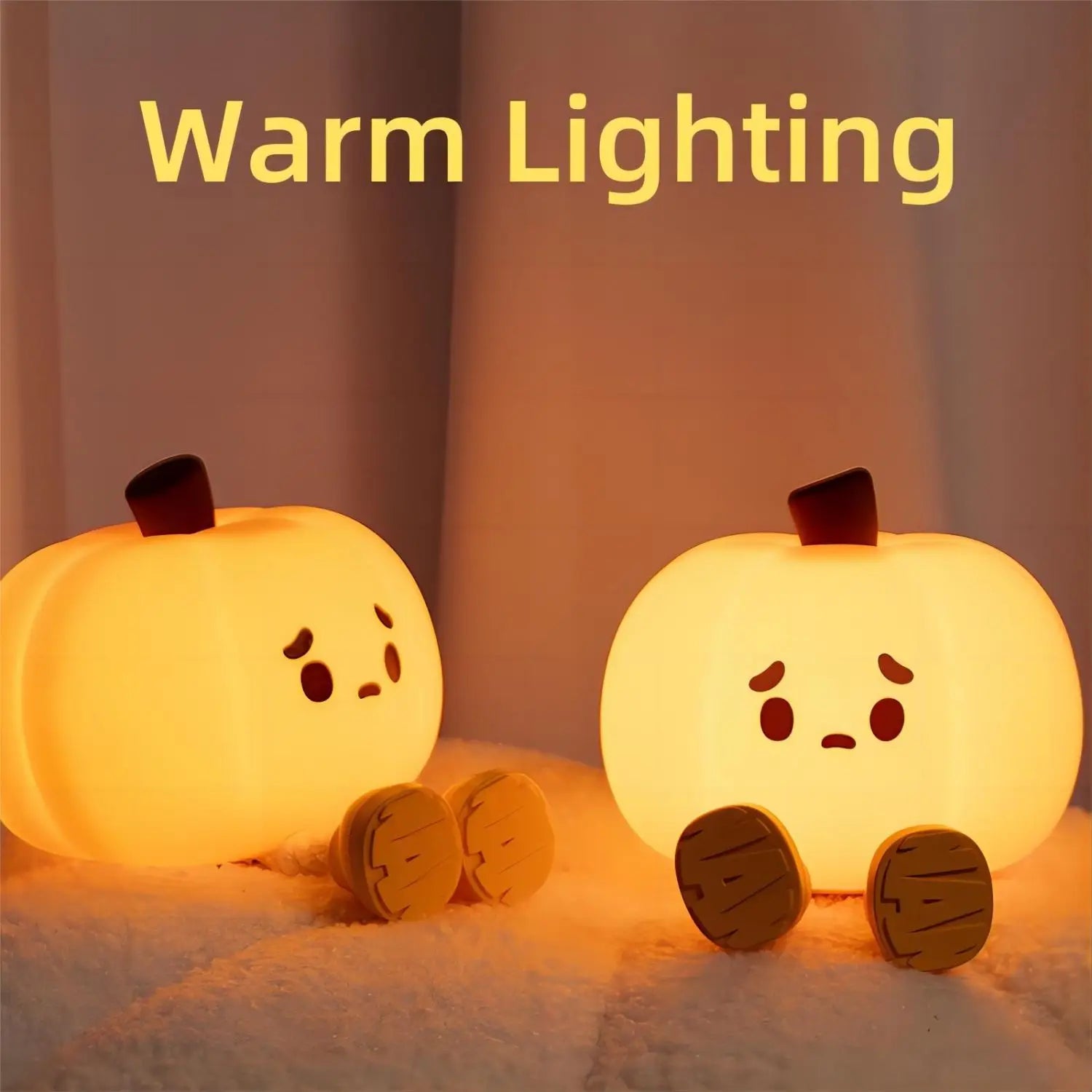 Little Pumpkin Touch Sensor LED Lamp - Wholesalus