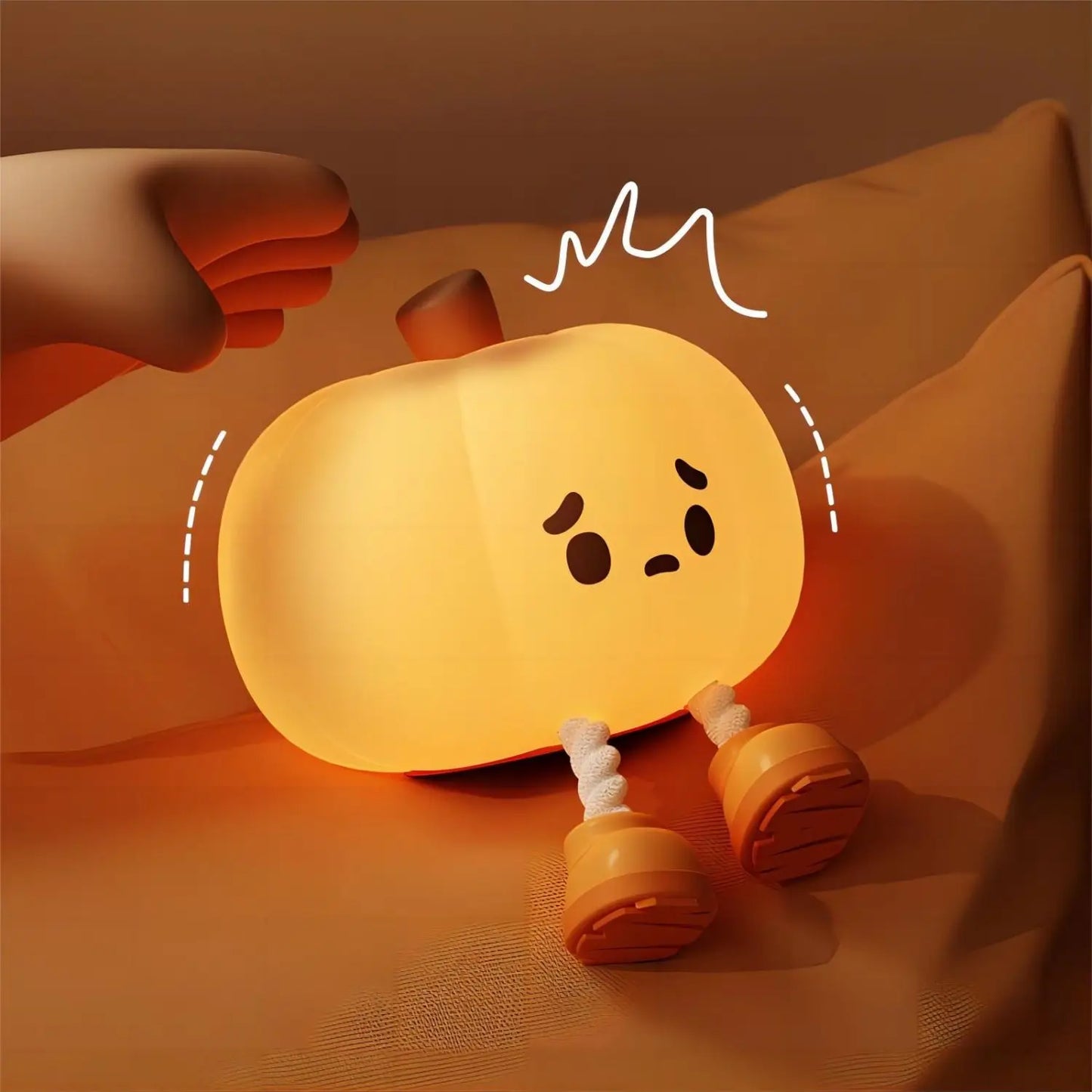 Little Pumpkin Touch Sensor LED Lamp - Wholesalus