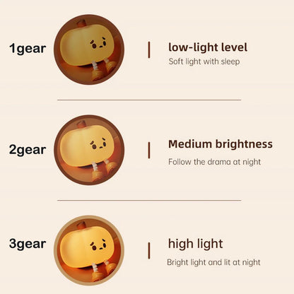 Little Pumpkin Touch Sensor LED Lamp - Wholesalus