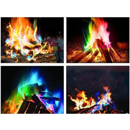 Magical Flame Color Changing Powder - 10 Pcs - Wholesalus
