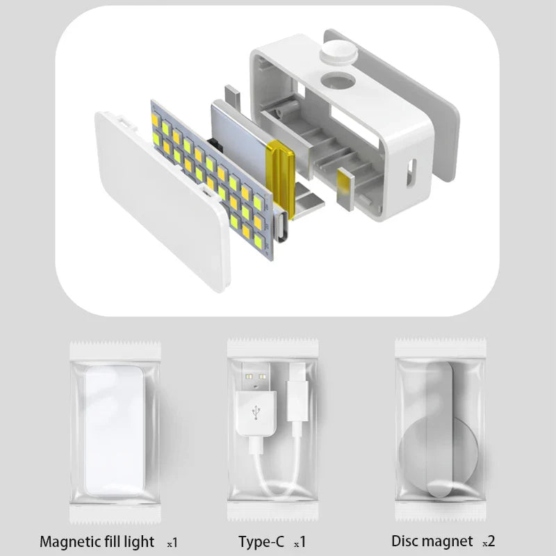 Magnetic portable Mini Flash Light - Wholesalus