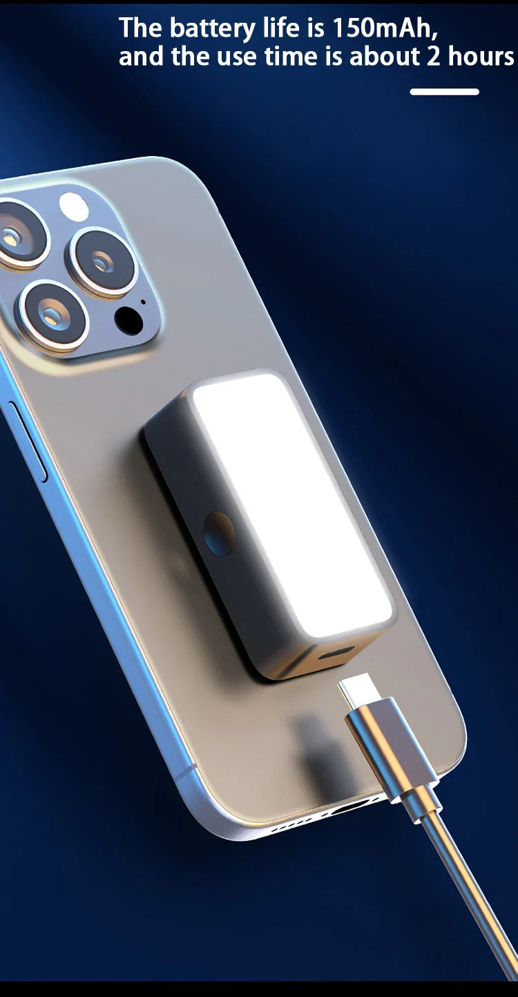 Magnetic portable Mini Flash Light - Wholesalus