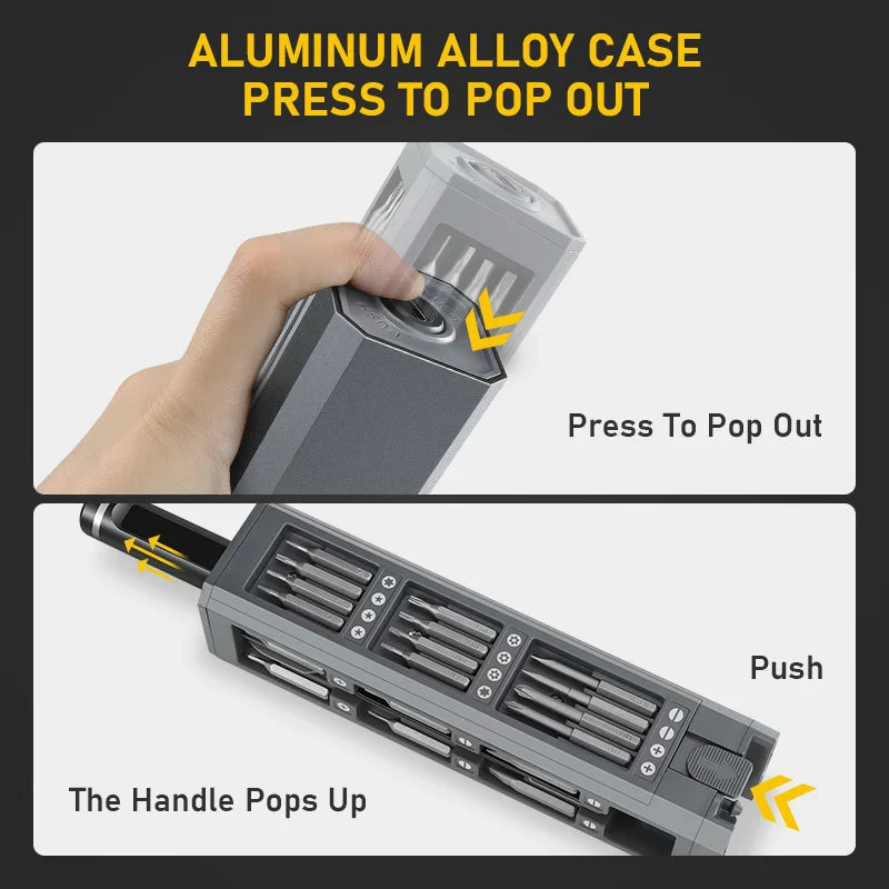 Magnetic Precision Electric Screwdriver Set - Wholesalus