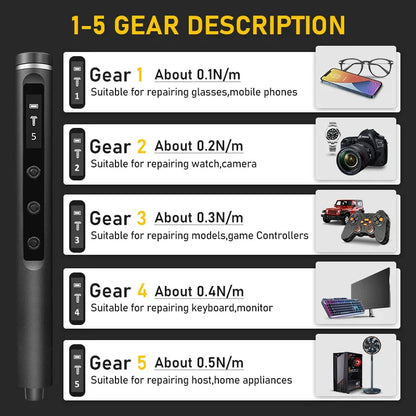 Magnetic Precision Electric Screwdriver Set - Wholesalus
