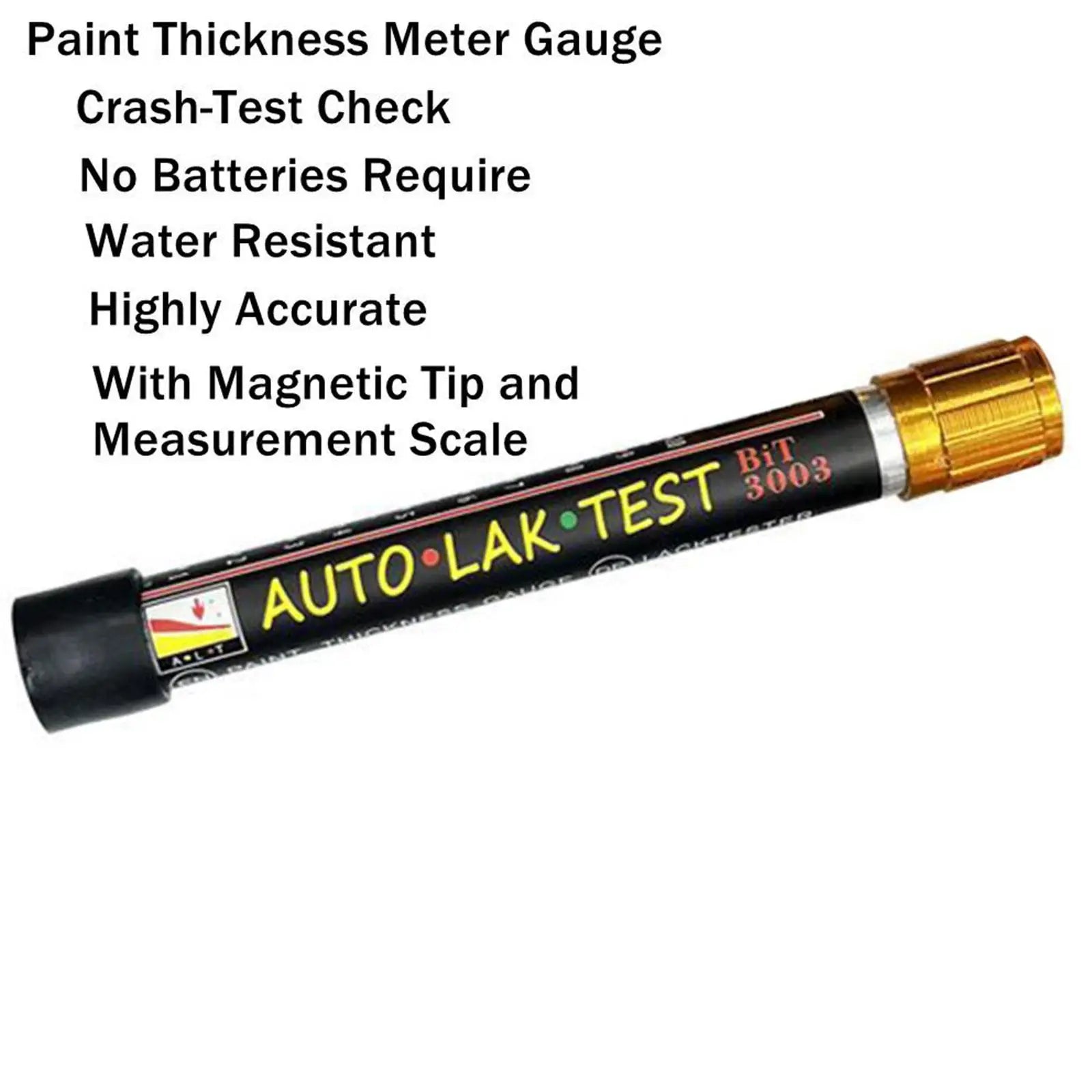 Magnetic Tip Paint Thickness Gauge - Wholesalus
