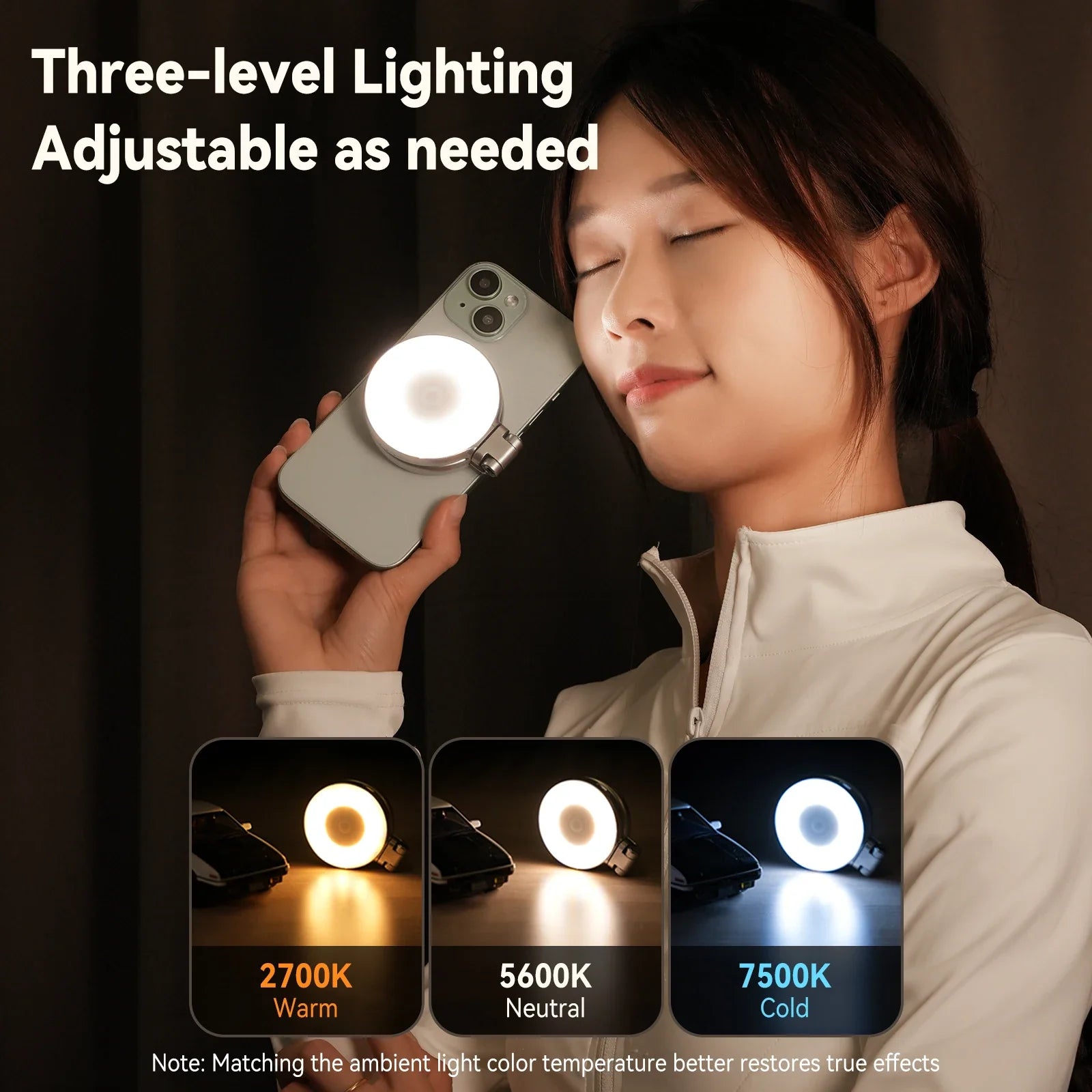 Magsafe Adjustable Selfie Fill Light - Wholesalus
