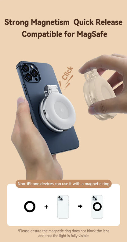 Magsafe Adjustable Selfie Fill Light - Wholesalus