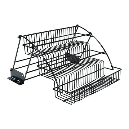 Metal 3-Tier Pull Down Spice Rack - Wholesalus