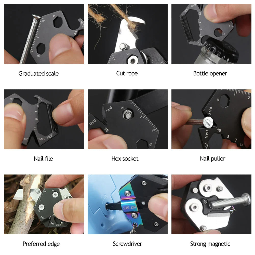 Mini Keychain Multitool - Wholesalus