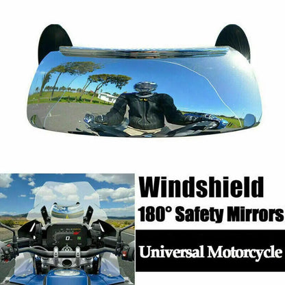 Motorcycle180 Degree Wide Angle Rearview Mirror - Wholesalus
