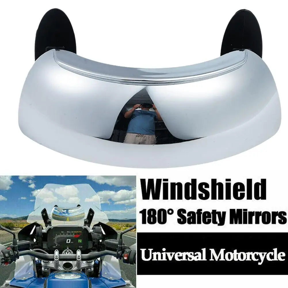 Motorcycle180 Degree Wide Angle Rearview Mirror - Wholesalus
