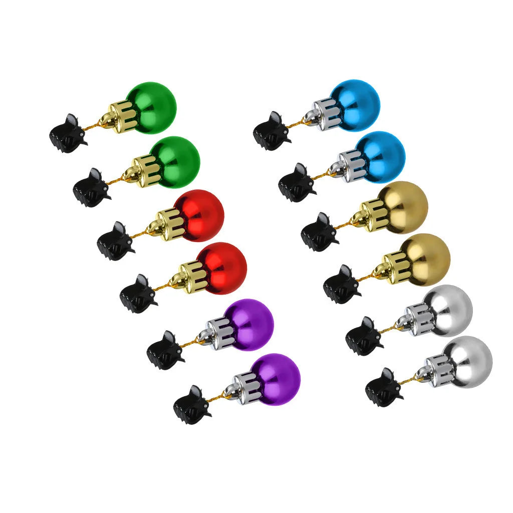 Multi-Colors Beard Clips 12Pcs - Wholesalus