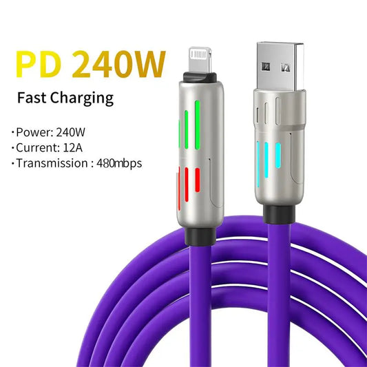 Multi-Functional 4 In 1 Fast Charging Data Cable - Wholesalus