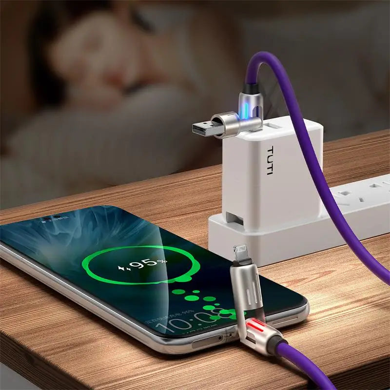 Multi-Functional 4 In 1 Fast Charging Data Cable - Wholesalus