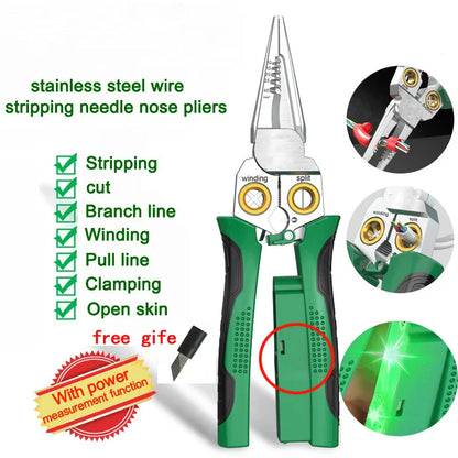 Multi-Functional Wire Stripper with Tester Function - Wholesalus