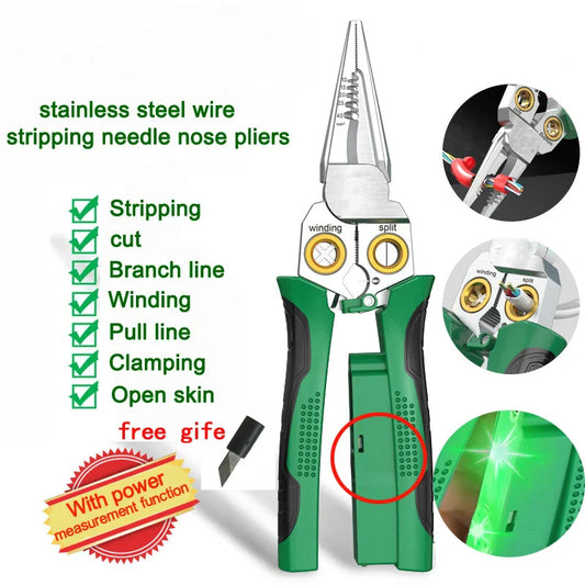 Multi-Functional Wire Stripper with Tester Function - Wholesalus