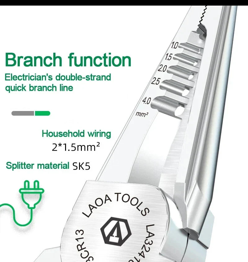 Multi-Functional Wire Stripper with Tester Function - Wholesalus