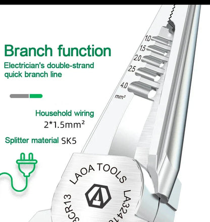 Multi-Functional Wire Stripper with Tester Function - Wholesalus