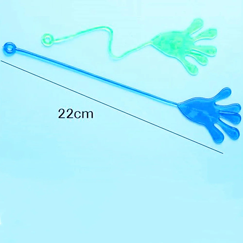 Multicolor Sticky Palm Toys - 30Pcs - Wholesalus