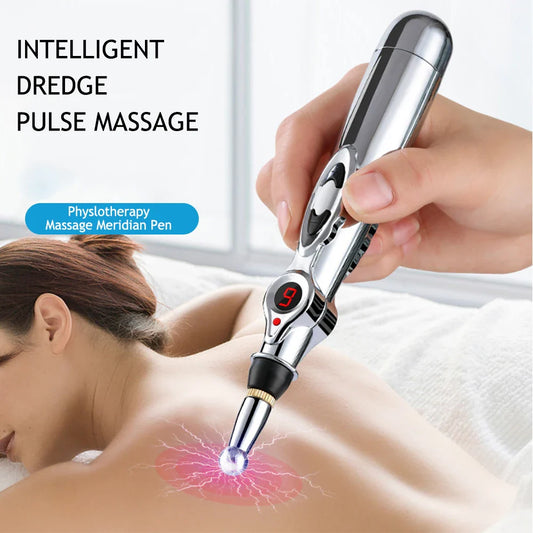 Multifunctional Acupuncture Massage Pen - 5 Heads - Wholesalus