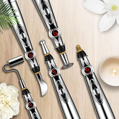 Multifunctional Acupuncture Massage Pen - 5 Heads - Wholesalus
