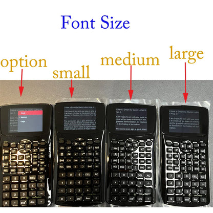 Multifunctional Calculator with eBook Reader - Wholesalus