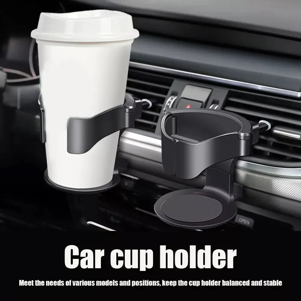 Multifunctional Car Air Vent Cup Holder - 2Pcs - Wholesalus