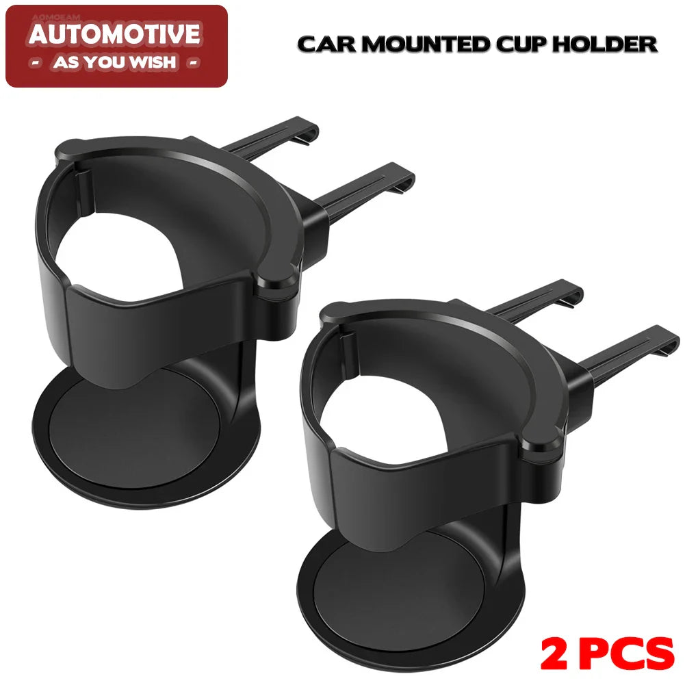 Multifunctional Car Air Vent Cup Holder - 2Pcs - Wholesalus