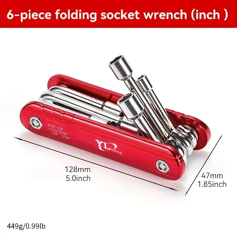 Multifunctional Foldable Socket Wrench - Wholesalus