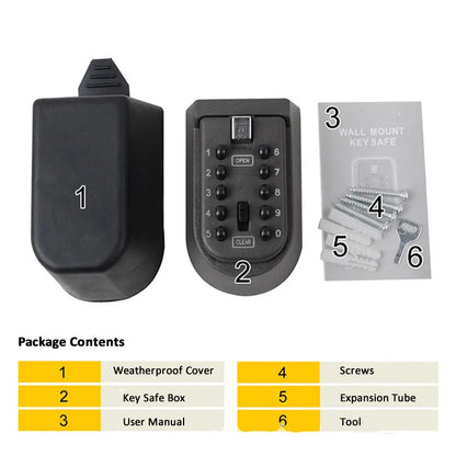 Password Lock Key Safe Organizer - Wholesalus