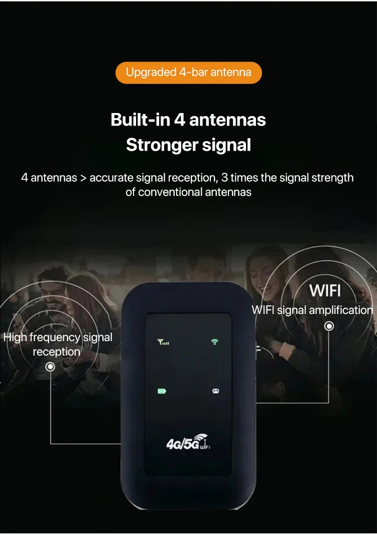 Portable Wireless WiFi Router - Wholesalus