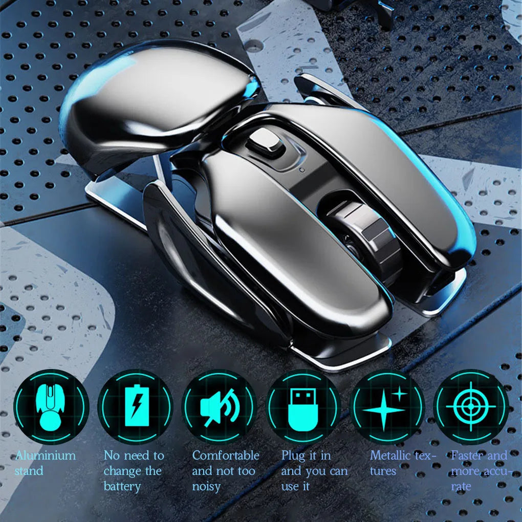 PX2 Metal 2.4G Wireless Mouse - Wholesalus