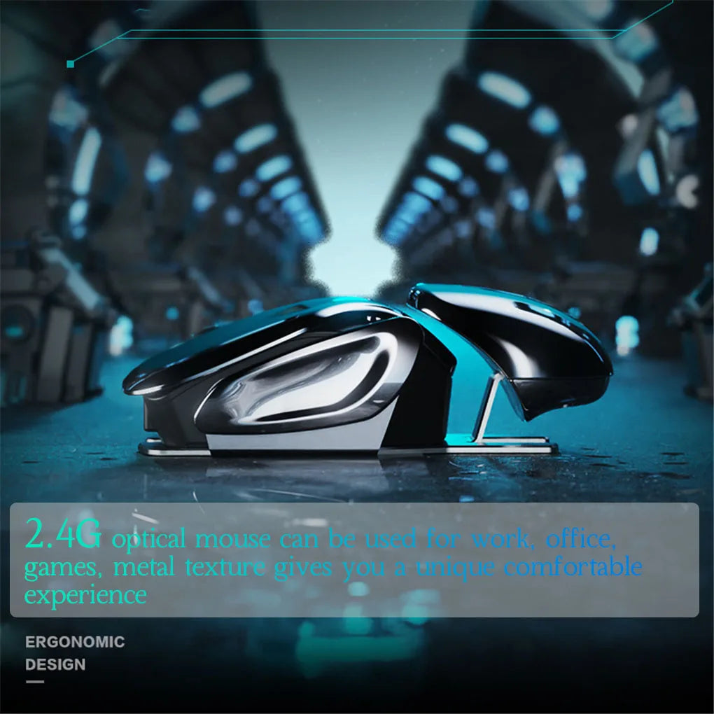 PX2 Metal 2.4G Wireless Mouse - Wholesalus