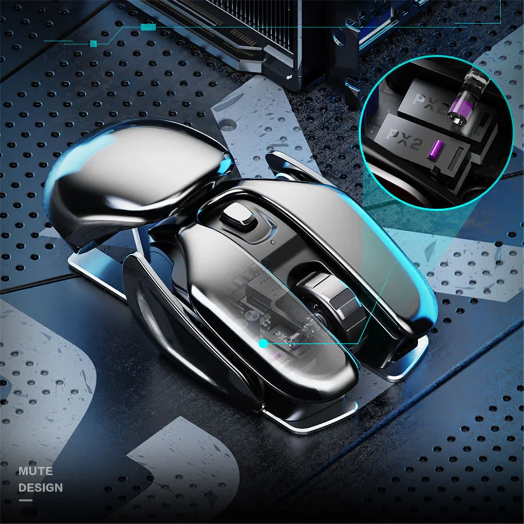 PX2 Metal 2.4G Wireless Mouse - Wholesalus